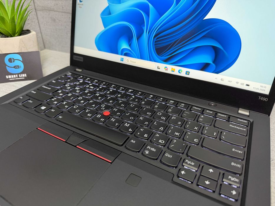 8gb ddr4/i5-8265U/256gb ssd/Стильний ноутбук Lenovo T490