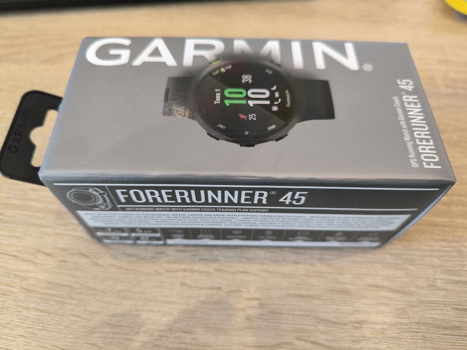 Garmin Forerunner 45 GPS – sprawny, używany – 100 zł