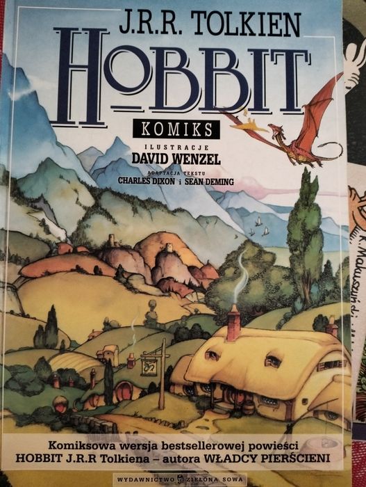 Komiks Hobbit czyli tam i z powrotem