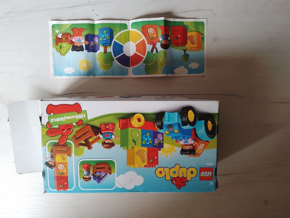 Lego Duplo 10615 owocowy traktor z dziećmi + gratis