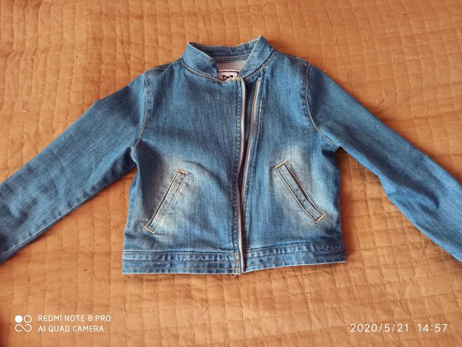 Джинсовая ветровка,фирма