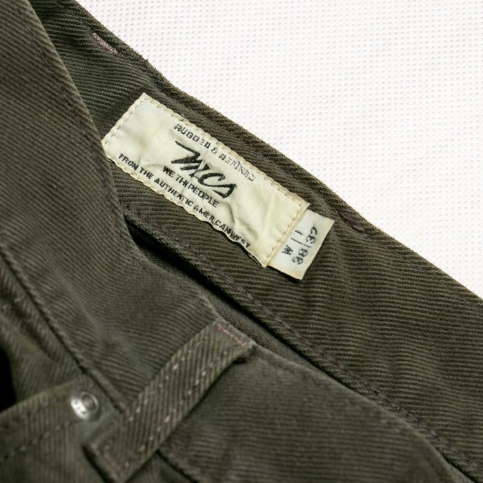 Marlboro spodnie jeansowe 38/32us khaki straight