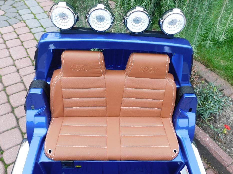 JAREX DWUOSOBOWY Ranger licencjonowany Samochód na akumulator- Skóra,