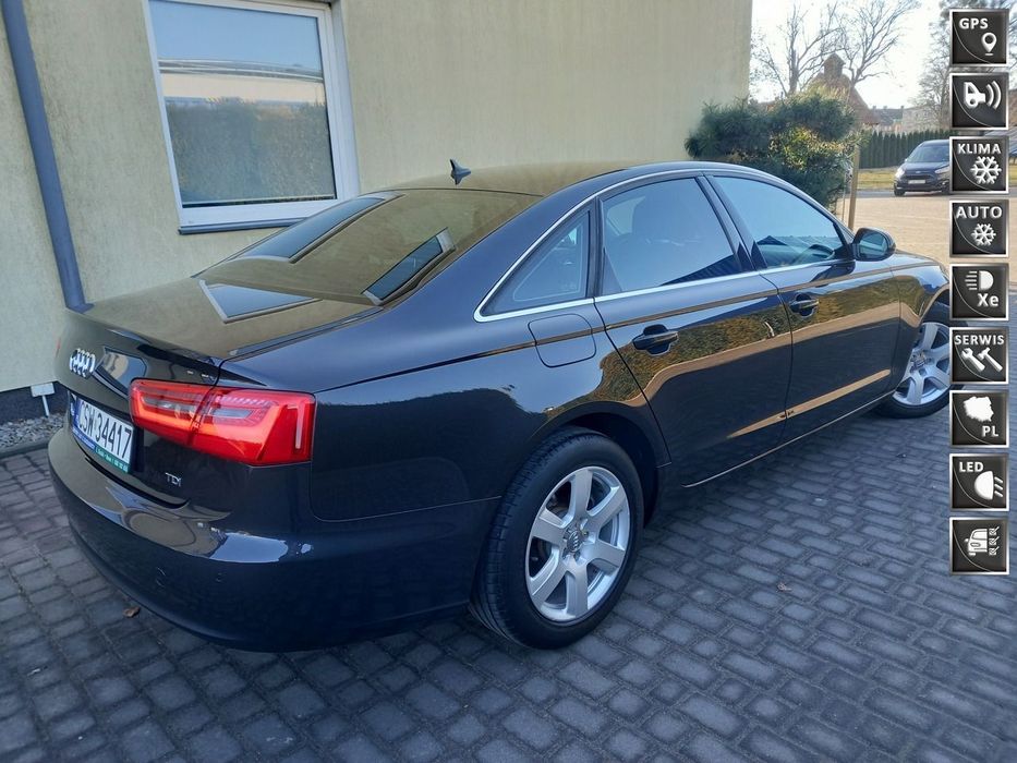 Audi A6 Limousine 2.0Tdi 177KM Manual Sedan Bi-Xenon 2xLedy Navi Bezwypadkowa Zarejestr.