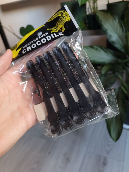 Spinki fryzkerskie krokodylki