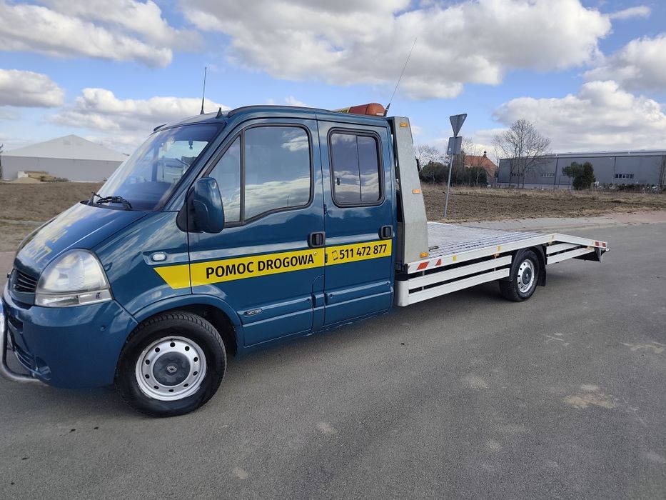 Auto laweta Master 7 osób Gotowa do pracy