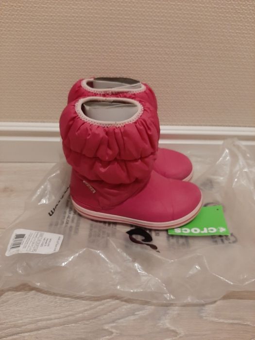 Сапоги Crocs для девочки