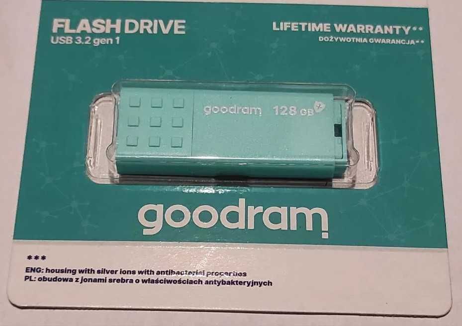 Pendrive 128gb nowy Goodram.