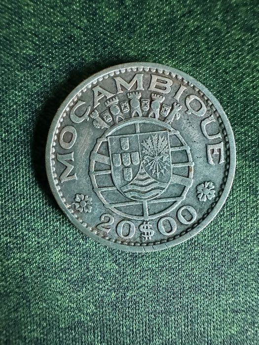 Moedas antigas Mocambique