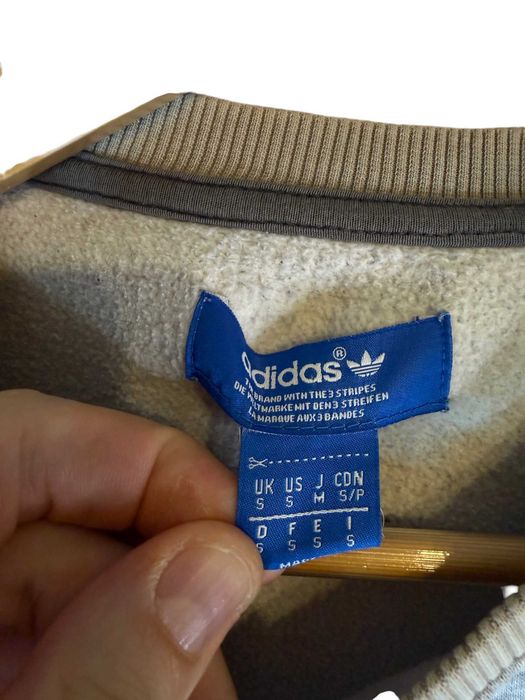 Bluza Adidas originals szara z logiem s m