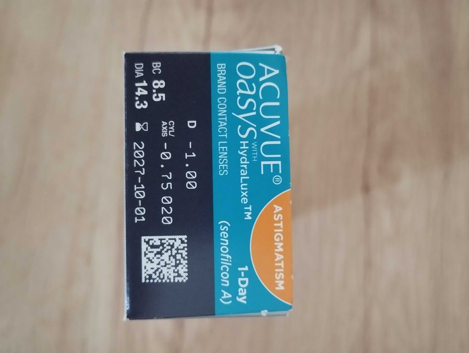 Soczewki Kontaktowe Acuvue Oasys Hydraluxe Astigmatism