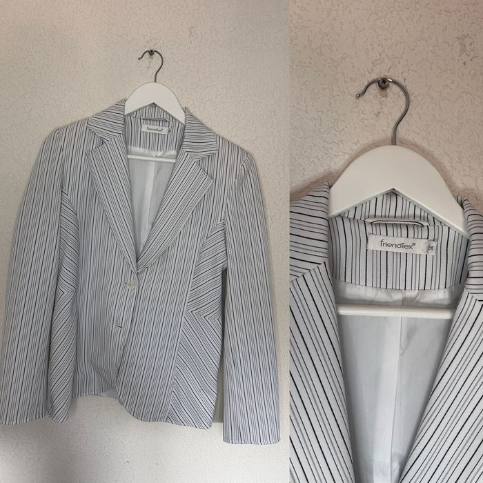 Marynarka Damska Elegancka Fit Office Look Vintage Classic Style Smart