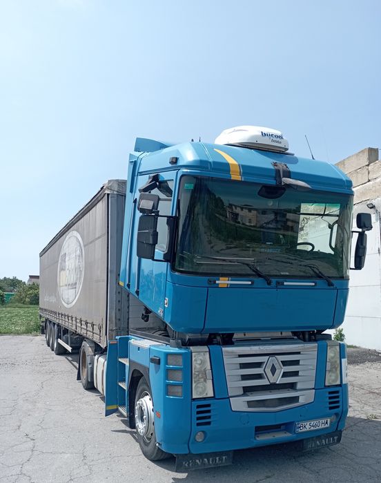 Продам сцепку Рено Магнум Е5 460 DXI і прицеп Zaslav  D-651   2007 р.