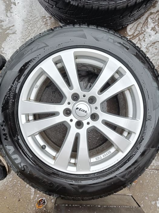 Felgi17 Rial 5x112 Audi Q5 Mercedes Ml opona zima 7mm kpl