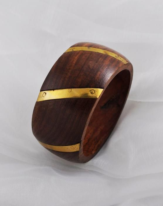 Bransoletka etniczna, boho style, drewno, indyjska