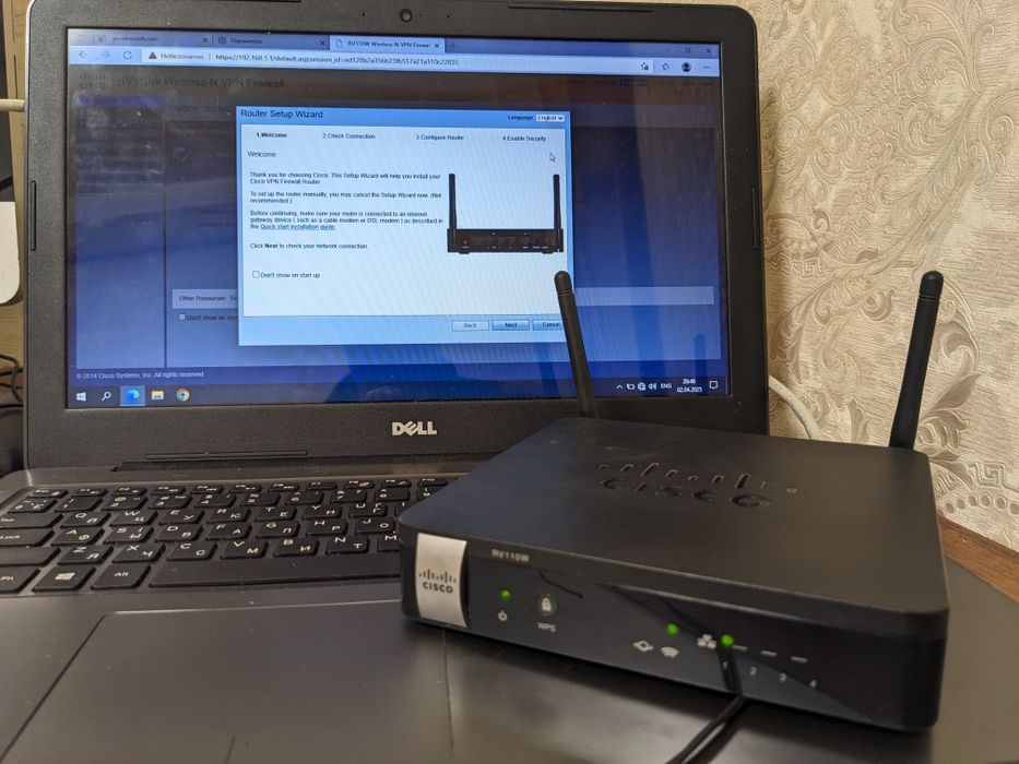 Роутер cisco rv110w