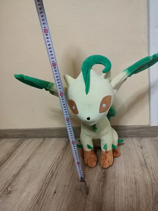 Pluszak maskotka Pokemon Leafeon Eevee 50cm