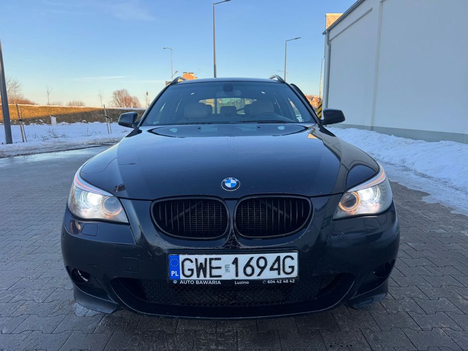 BMW E61 520D 177KM Automat M-PAKIET LIFTING Skóra Panorama Xenon