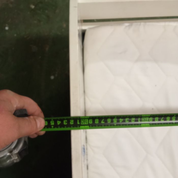 Łóżeczko dziecięce 160 cm z materacem