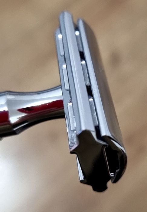 Бритва Rockwell 6C White Chrome + леза