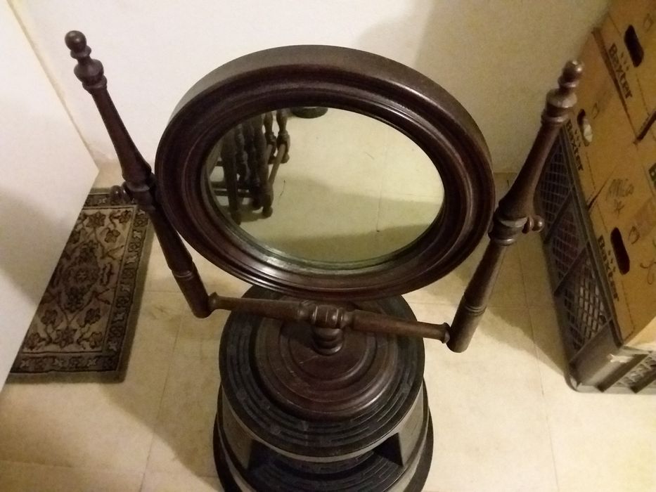 Dressing table with mirror, 50 cm in height64552712482946122