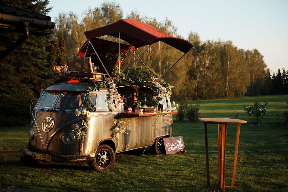 Mobilny Drink Bar VW T1 + Lody robione na miejscu | Wesela i Eventy