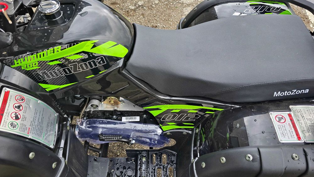 Квадроцикл Hammer 200c light green з Документами +Безкоштовна Доставка