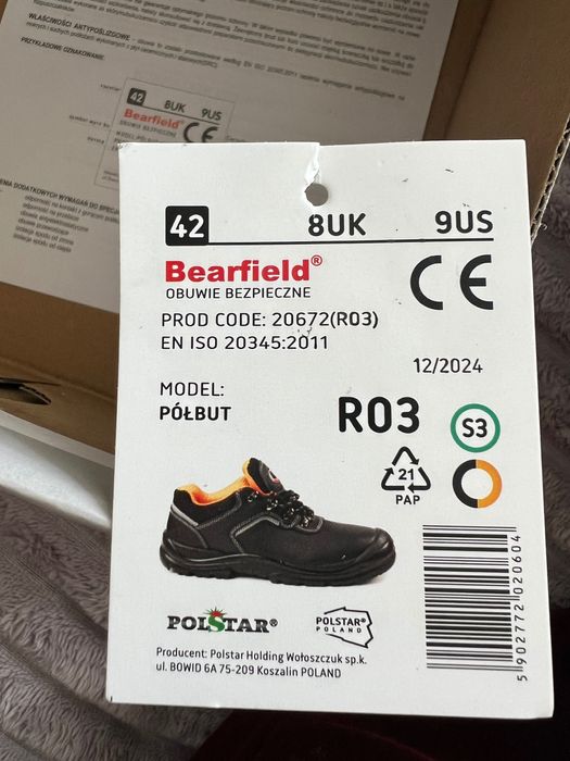 Buty robocze Bearfield
