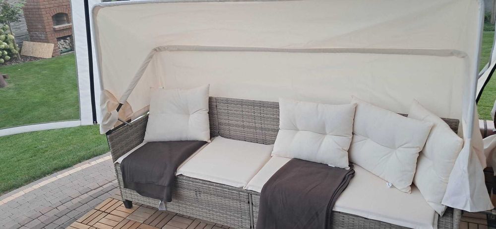 Sprzedam kanapę ogrodową z daszkiem