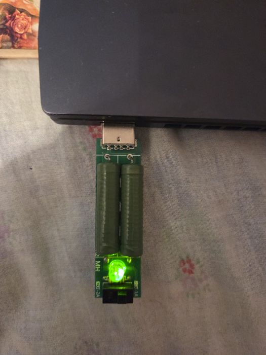 Нагрузка USB 1A / 2A