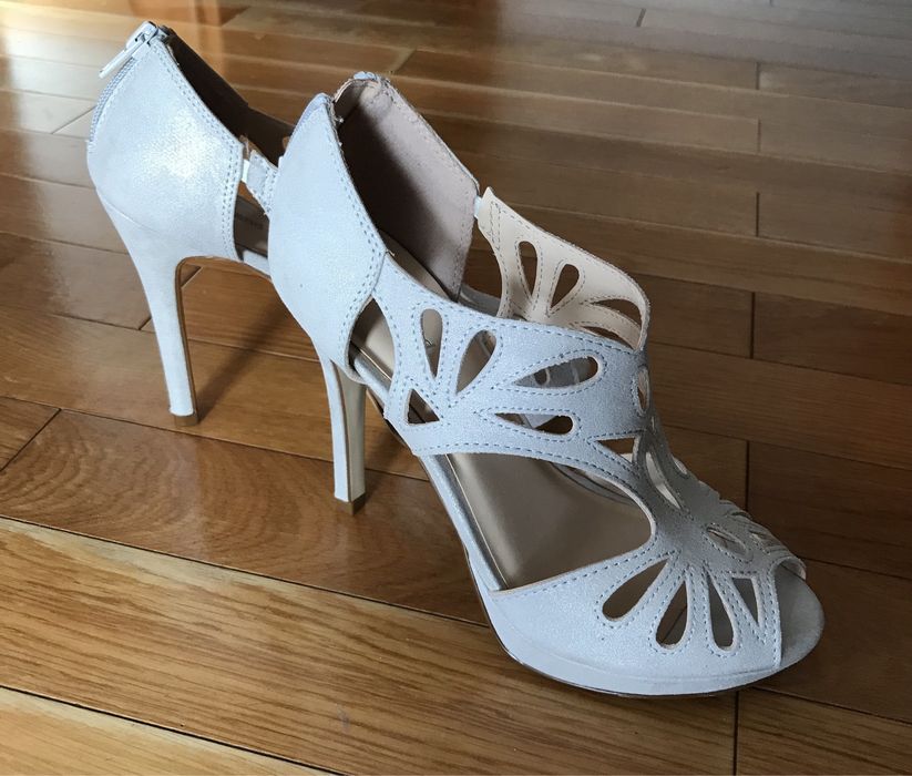 Buty szpilki sandały Graceland damskie ślub wesele chrzciny NOWE