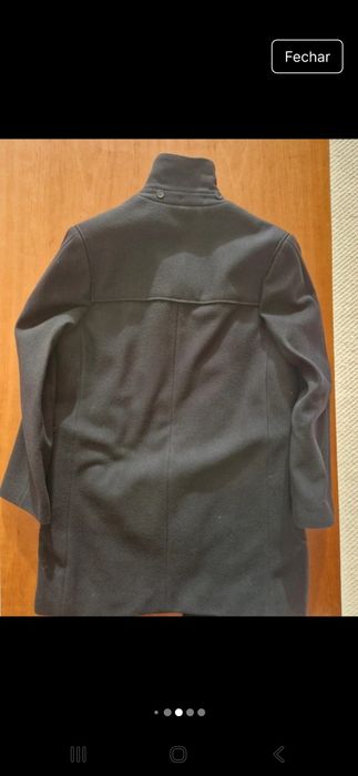 Casaco comprido azul Pierlorenzo, tamanho 46