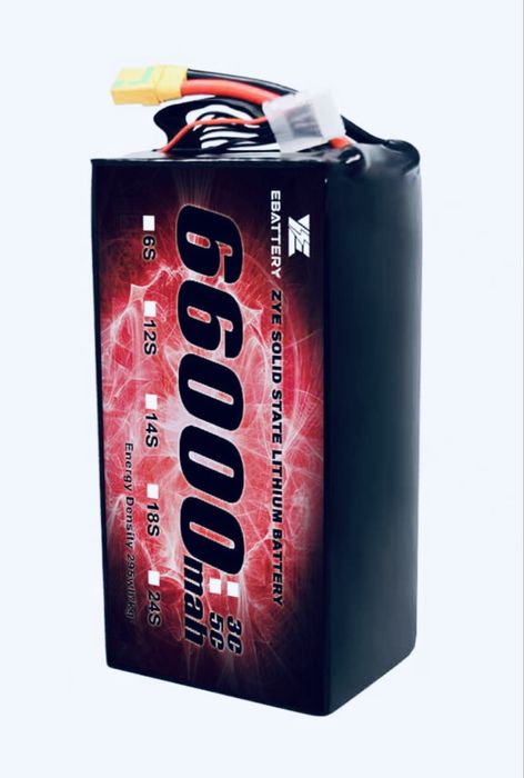 Акумулятор(Батарея) 6s 23.7-26.7v 66000 mAh Solid State