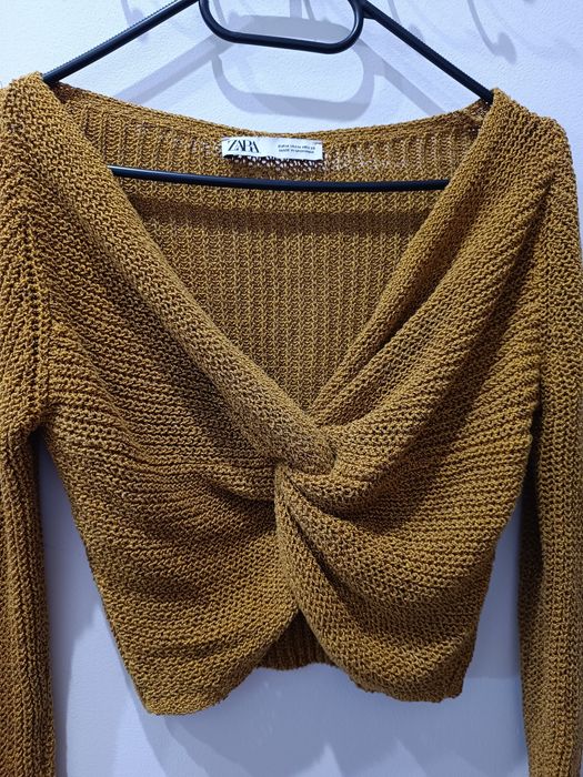 Sweter damski ażurowy rozm.M Zara