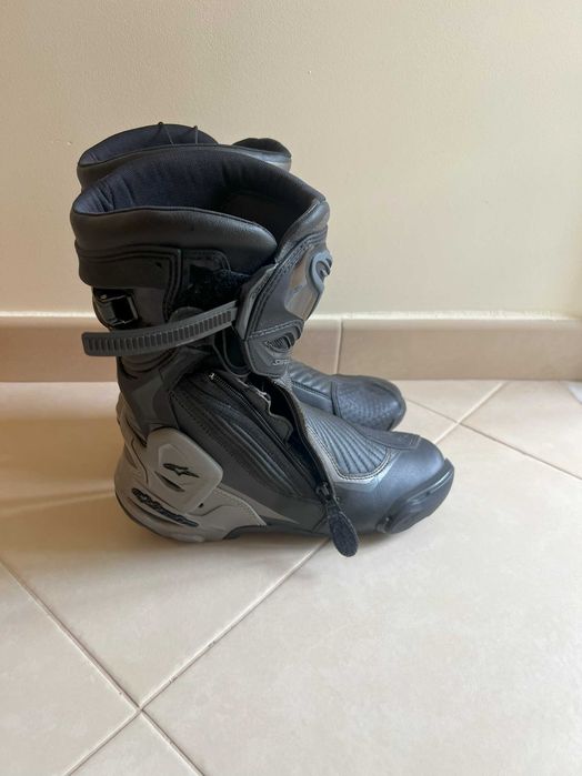 ALPINESTARS SMX Plus V2 Black - Dark Grey (41) BOTAS