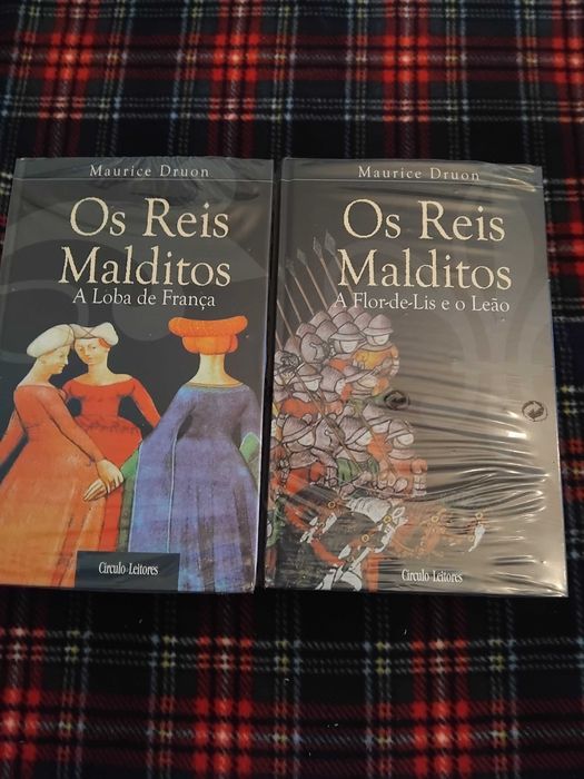 7 Livros de Romance Histórico: OS REIS MALDITOS, de Maurice Druon