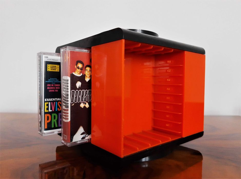 Stojak Na Kasety Teldec Zubehor Made In Germany Lata 70. Vintage Retro