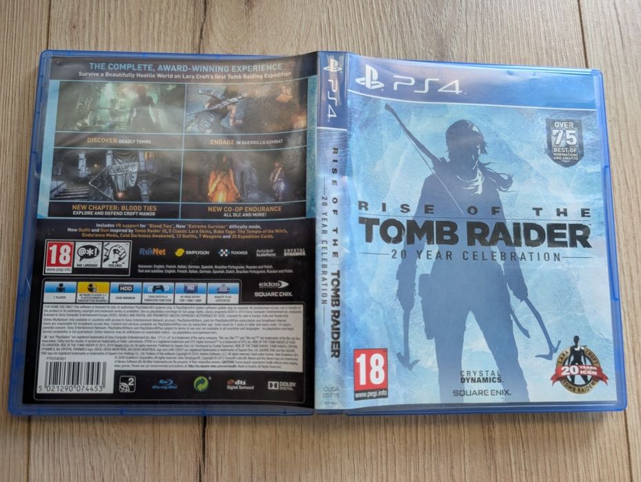 Gra Rise Of The Tomb Rider na PS4/PS5