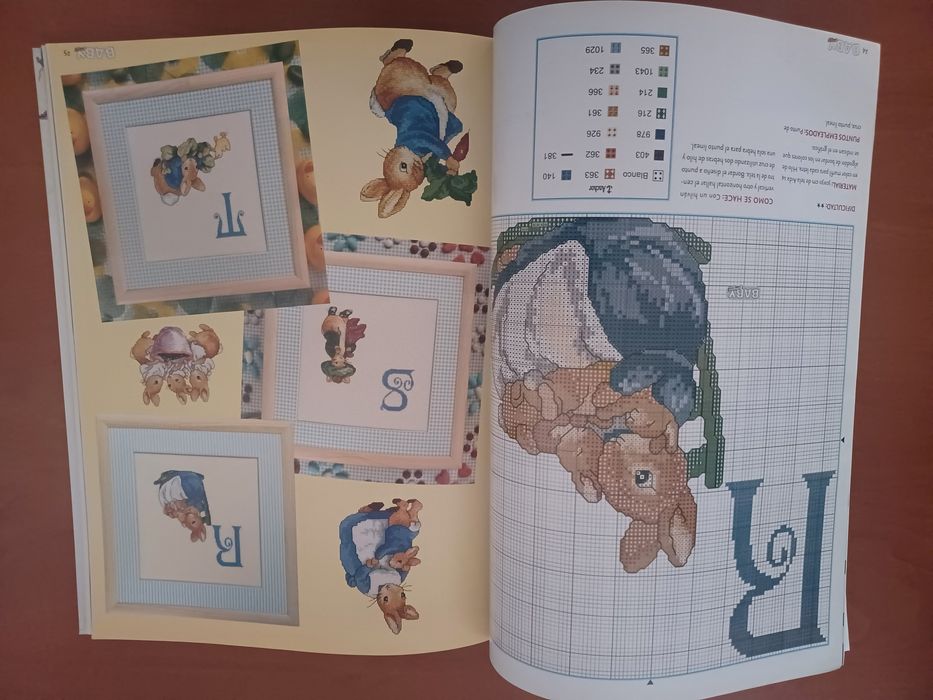 Revistas "las Labores de Ana", edições especiais Bebé Ponto de Cruz