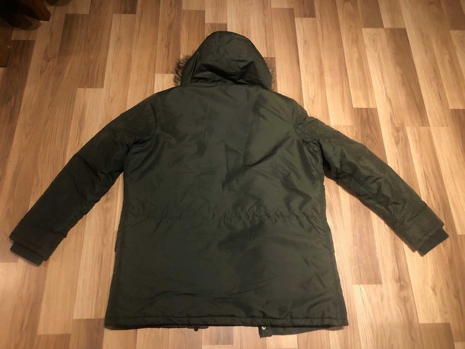 kurtka zimowa parka broken standard xxl zielona