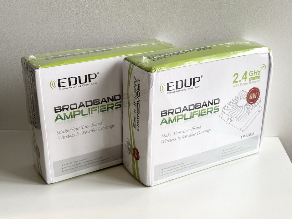 Продам підсилювач Wi-Fi сигналу EDUP 8W EP-AB003 2.4GHz
