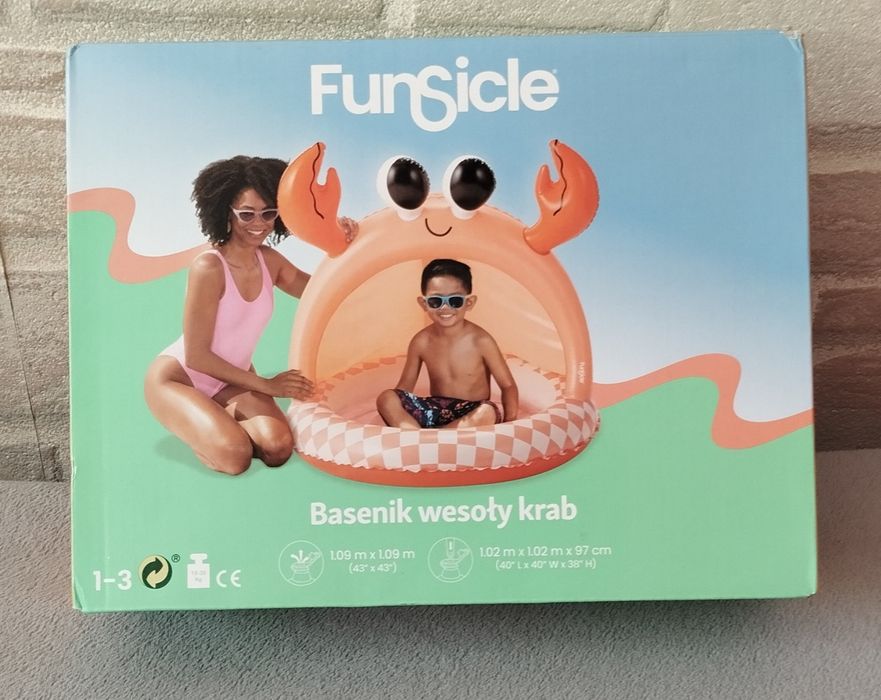 Basen, basenik Krab Nowy!