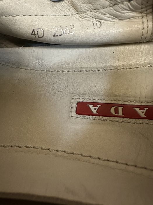 Мужские слипоны Prada. Оригинал