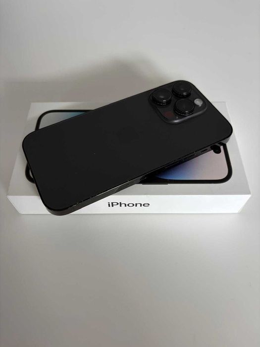 iPhone 14 Pro 256GB – Preto – Desbloqueado – Caixa + Capa