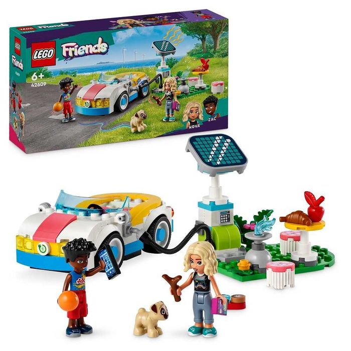 Klocki Lego Friends 42609 Samochód elektryczny i stacja ładująca