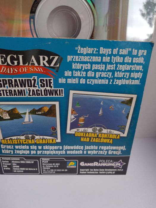 Żeglarz , Days of sail , PC DVD.