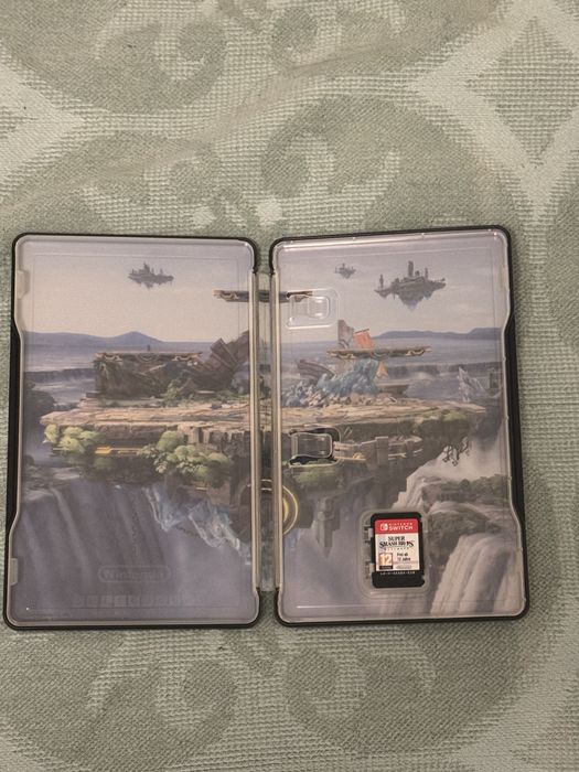 Jogo Super Smash Bros Ultimate edição steelbook