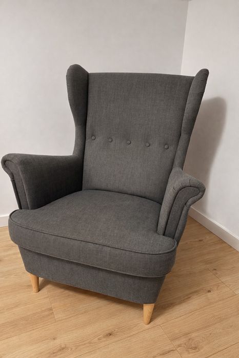 Fotel Uszak Strandmon Ikea