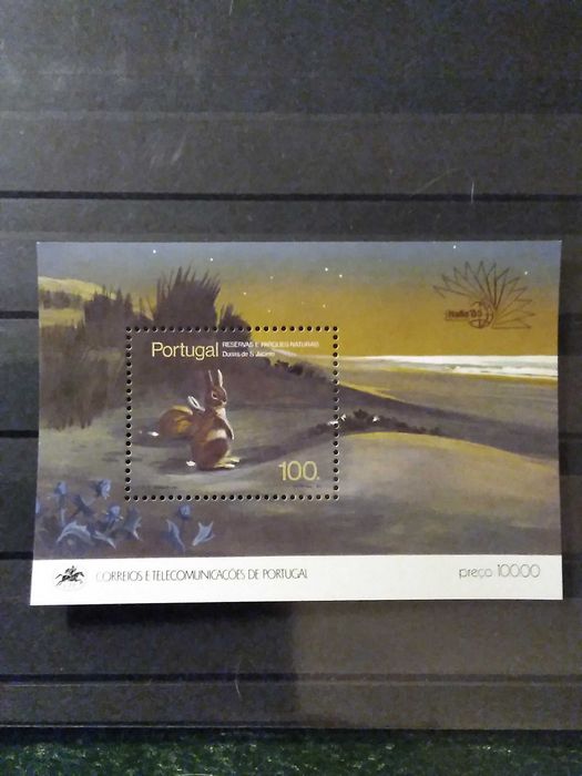 1985 Bloco Reservas e Parques Naturais Portuguêses