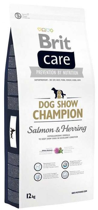 Karma dla psa Brit Care Dog Show Champion Salmon & Herring 12kg Okazja